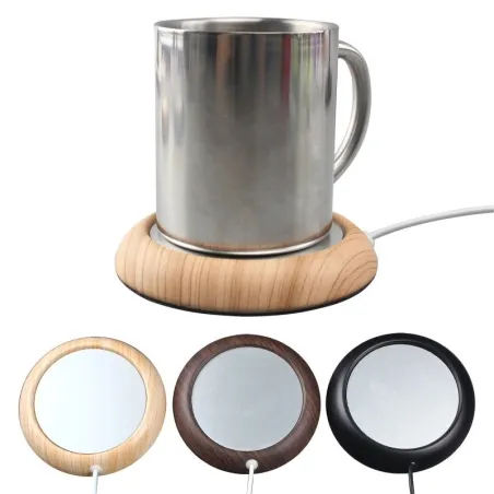 USB koppvarmer - te / kaffevarmer - tre
