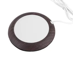 USB kopvarmer - te / kaffevarmer - træ