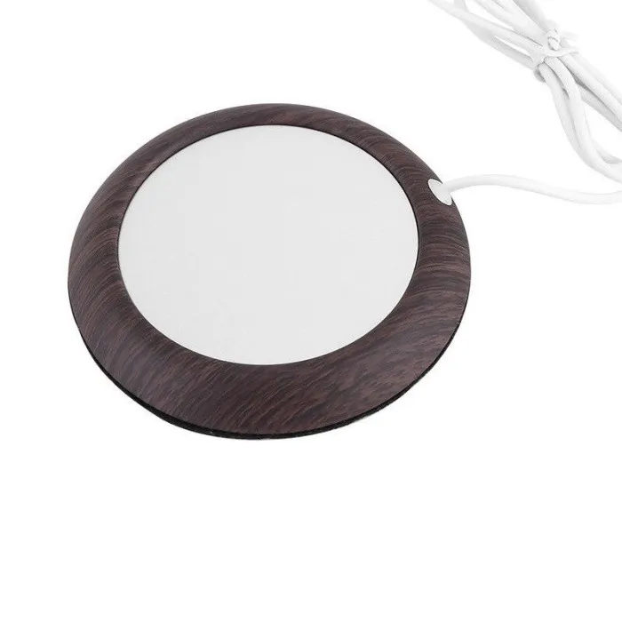 USB kopvarmer - te / kaffevarmer - træ