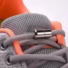 Elastiske skolisser - med metalllåsespenner - 1 par