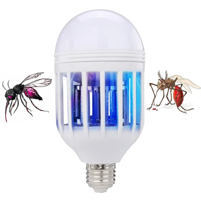 15W - E27 - LED pære - myggedræberlampe