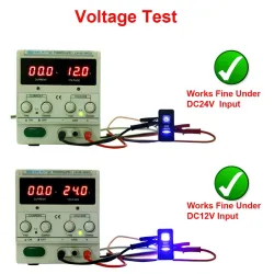 Interrupteur de voiture - Interrupteur à bascule LED - étanche - 12V / 24V