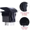 Interrupteur de voiture - Interrupteur à bascule LED - étanche - 12V / 24V