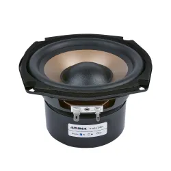 100W - 4 Ohm - 8 Ohm - 5,25" subwoofer - autoluidspreker - Hifi basLuidsprekers