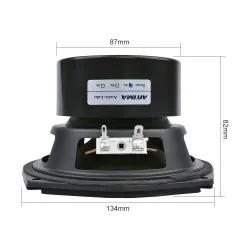 100W - 4 Ohm - 8 Ohm - 5,25" subwoofer - autoluidspreker - Hifi basLuidsprekers