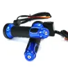 22mm - 7/8" - 12V - manubri moto - manopole riscaldate elettricamente - alluminio - 2 pezzi