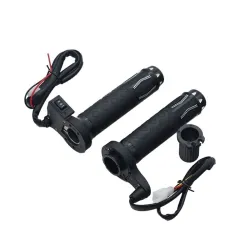 22mm - 7/8" - 12V - manubri moto - manopole riscaldate elettricamente - alluminio - 2 pezzi