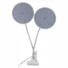 Lâmpada de cultivo de plantas - cabeça dupla - hidropônica - espectro completo - com clipe de mesa - 290 LED - E27