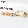 Crystal football shoe / ball - keychainKeyrings