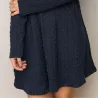 VestidosVestido corto de punto - suéter de manga larga
