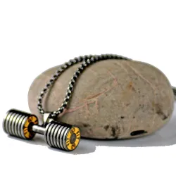 Halterhanger met ketting - RVSKettingen