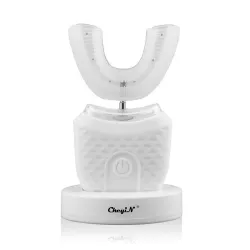 Escova de dentes elétrica automática - clareamento dos dentes - luz azul - à prova d'água