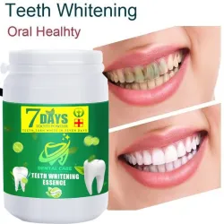 Blanqueamiento dentalPolvo blanqueador de dientes - Eliminador de placa / manchas - Aliento fresco