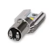 Ampoule LED phare moto - H6 BA20D - 6000K