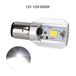 Ampoule LED phare moto - H6 BA20D - 6000K