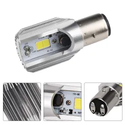Ampoule LED phare moto - H6 BA20D - 6000K