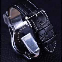 JARAGAR - montre automatique de luxe - bracelet cuir - forme triangle