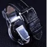 JARAGAR - montre automatique de luxe - bracelet cuir - forme triangle