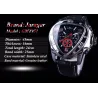 JARAGAR - montre automatique de luxe - bracelet cuir - forme triangle