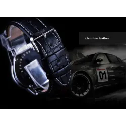 JARAGAR - montre automatique de luxe - bracelet cuir - forme triangle