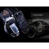 JARAGAR - montre automatique de luxe - bracelet cuir - forme triangle