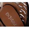 Bottines à talons hauts - design découpé - avec rivets / fermeture éclair