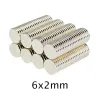 N35 - neodyymimagneetti - vahva levy - 6mm * 2mm - 50 kpl