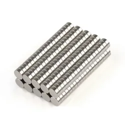 N35 - aimant néodyme - disque puissant - 6mm * 2mm - 50 pièces