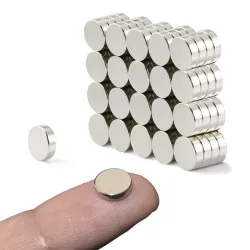 N35 - neodymmagnet - sterk skive - 6mm * 2mm - 50 stk