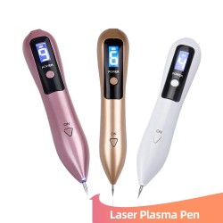 Penna laser al plasma - rimozione di lentiggini/nevi/macchie scure - display LCD a LED