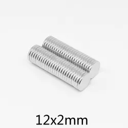 N35 - neodymium magnet - strong disc - 12mm * 2mm - 10 piecesN35