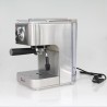 Gustino 19 Bar - halvautomatisk kaffetrakter - melkeskummer - rustfritt stål