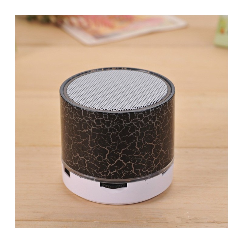 Mini Bluetooth speaker - LED - TF card - cracked designBluetooth speakers