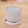 Mini Bluetooth højttaler - LED - TF kort - revnet design