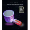 Mini Bluetooth speaker - LED - TF card - cracked designBluetooth speakers