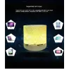 Mini Bluetooth-luidspreker - LED - TF-kaart - gebarsten ontwerpBluetooth Luidsprekers