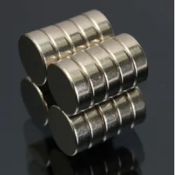 N35 - neodyymimagneetti - vahva levy - 9mm * 3mm - 20 kpl