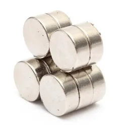 N35 - magnete al neodimio - disco forte - 12mm * 5mm - 10 pezzi