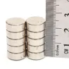 N35 - magnes neodymowy - mocny krążek - 12mm * 5mm - 10 sztukN35