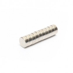 N35 - Neodym-Magnet - starke Scheibe - 12 mm * 5 mm - 10 Stück