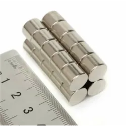 N35 - aimant néodyme - cylindre puissant - 10mm * 8mm - 20 pièces