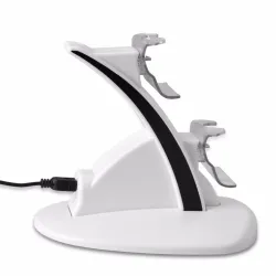 Dobbel USB-lader - stativ - for Xbox One / Slim Controller
