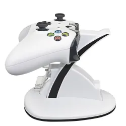 Dobbel USB-lader - stativ - for Xbox One / Slim Controller