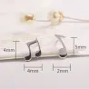 Nuotit - nappikorvakorut