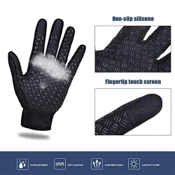 Guanti da sci caldi - funzione touch screen - cerniera - impermeabili