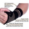 Professionelles Armband - elastischer Handschuh - Druck - Schmerzlinderung - Kupferfaser