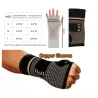 Profesjonelt armbånd - elastisk hanske - trykk - smertelindring - kobberfiber
