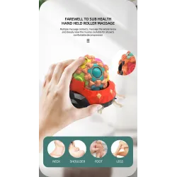 Ladybird - magic massage cube - sensory / spinning toy - LEDFidget Spinner