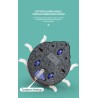 Ladybird - magisk massasjekube - sanse- / spinneleke - LED