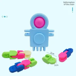 Robot spatial - fidget spinner - push-bulle - jouet anti-stress